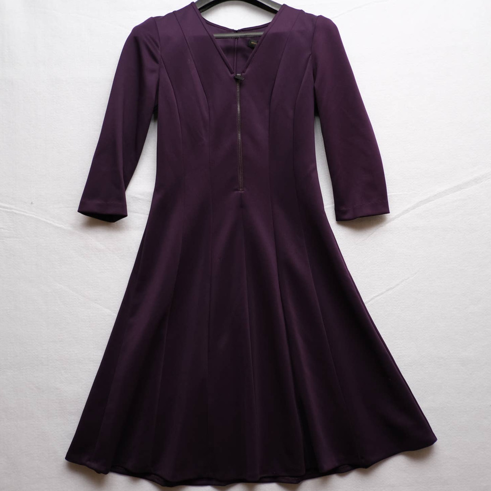 Donna Karen sheath dress purple Size 6